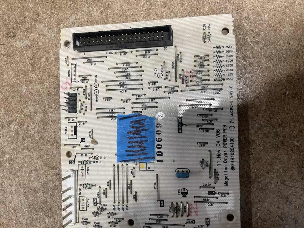 GE 8RF4B10204100 Dryer 212d1201p001 Control Board AZ9503 | KM1401