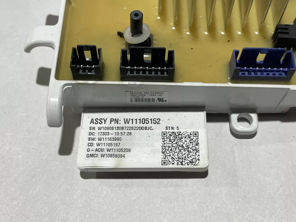 Whirlpool Kenmore W11266616 W11417463 Washer Control Board AZ119210 | Wm2199