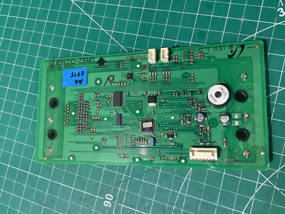 Samsung DA92-00368 B Refrigerator Dispenser UI Control Board AZ199135 | AR2775