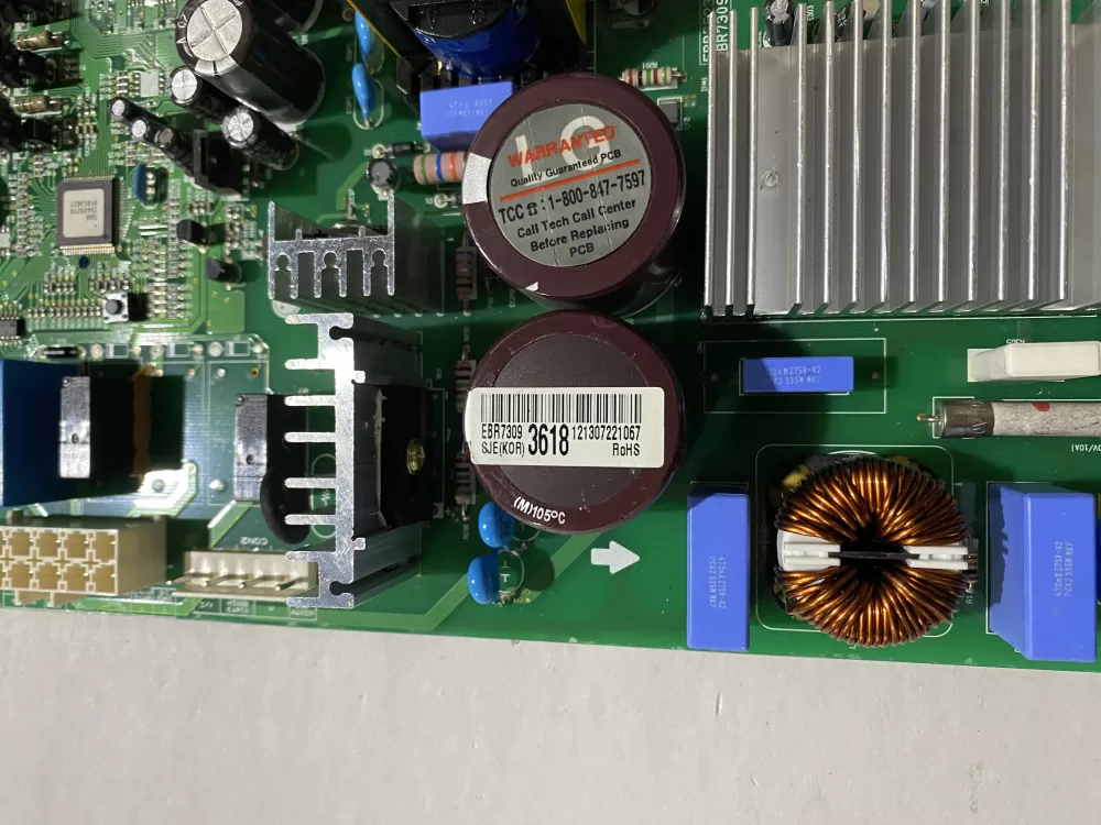 LG EBR73093602 EBR73093607 Refrigerator Control Board AZ199862 | BK2774