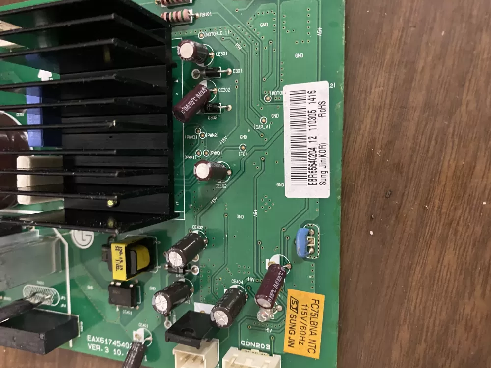 LG Kenmore AP5604149 EBR65640204 Refrigerator Control Board AZ31888 | BK1676