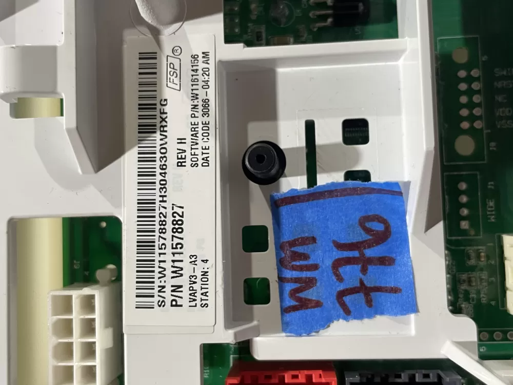 Whirlpool W11211482 W11256105 W11476586  Washer Control Board AZ112996 | Wm776