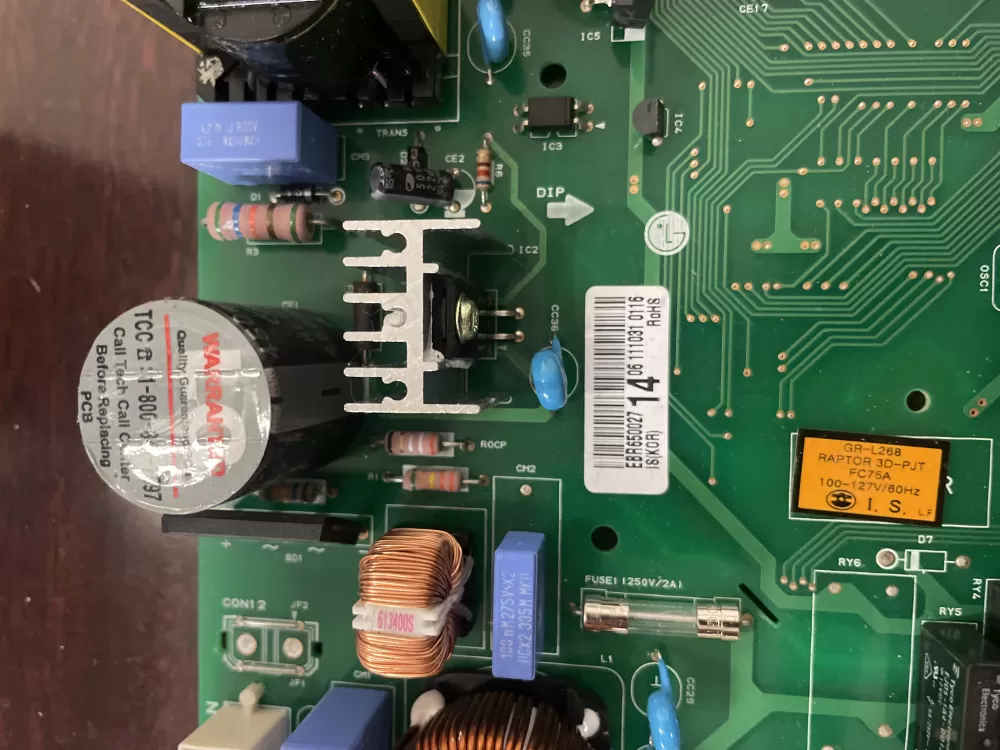 LG Kenmore EBR65002714 Refrigerator Control Board AZ35929 | KM292