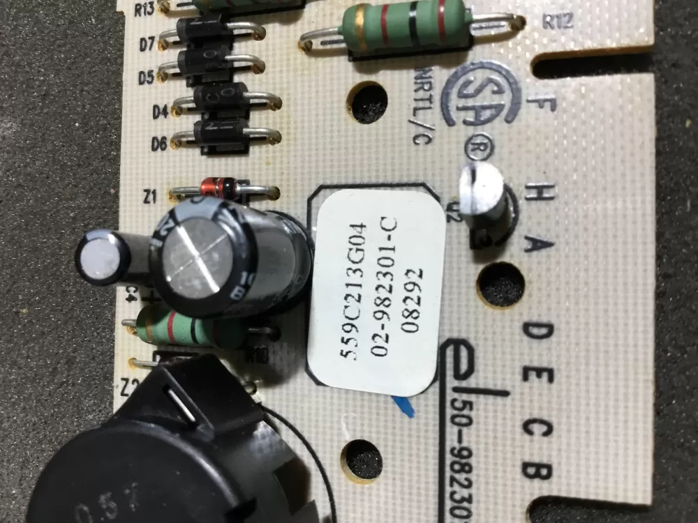 GE WE04X10103 559C213G05 Dryer Control Board AZ95786 | NR51