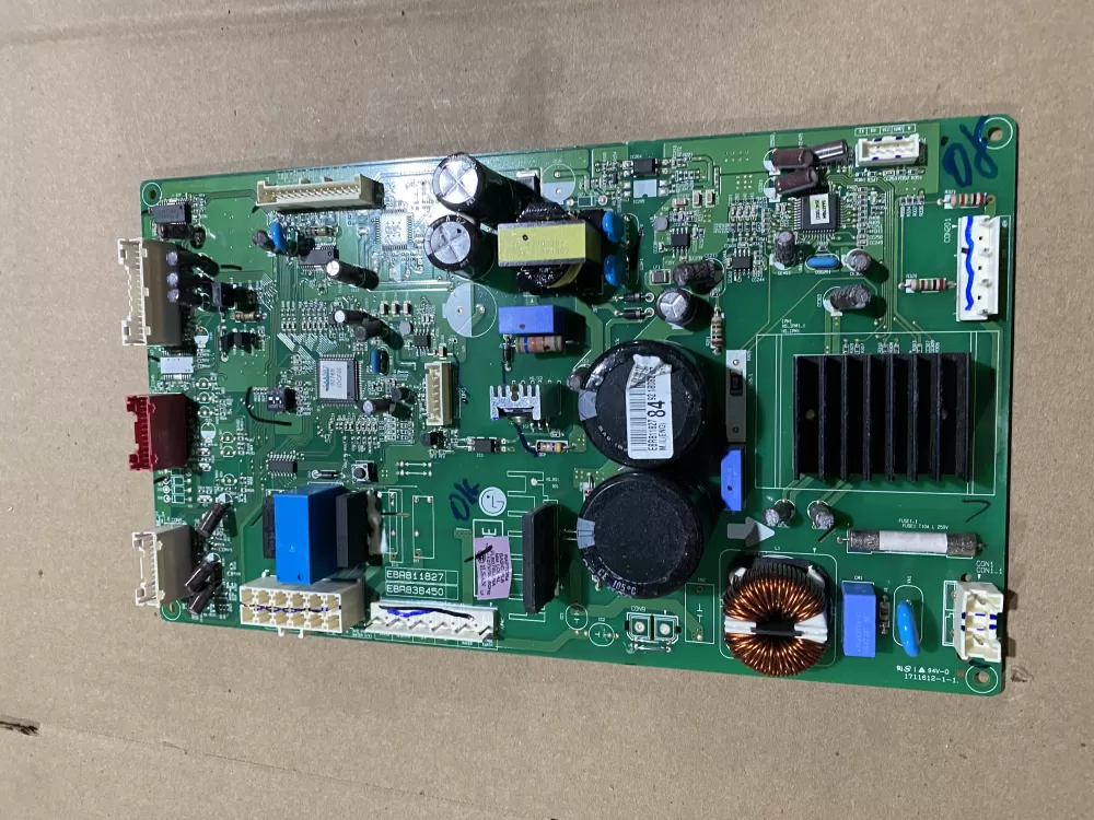 LG EBR81182769 EBR81182784 Refrigerator Control Board AZ64477 | BK2092