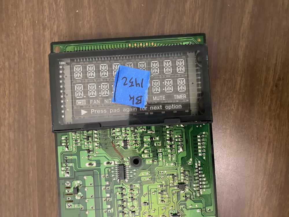 Samsung DE92-03560A Microwave Control Board AZ89664 | BK1452
