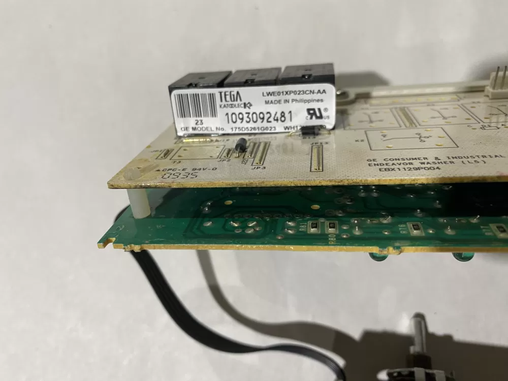 GE 175D5261G023 EBX1129P004 WH12X10439 Washer Control Board AZ156130 | BK1613