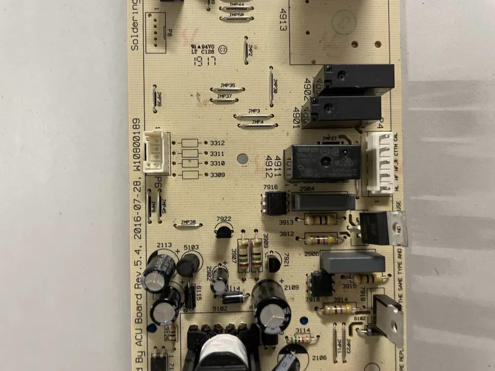 Whirlpool W11044727 W11096348 Microwave Control Board Panel AZ138757 | KM1781