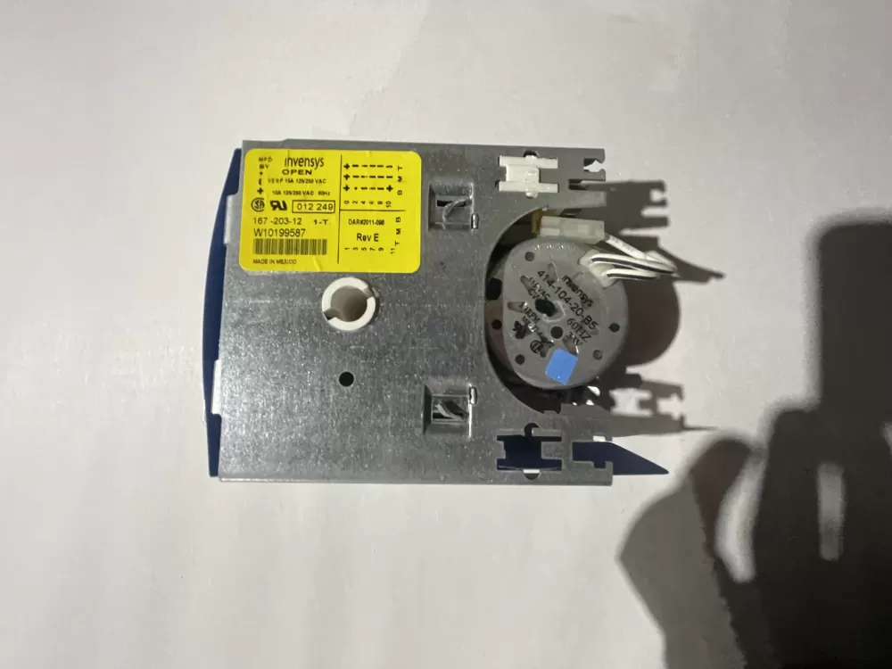 Whirlpool Maytag W10039480 W10199587 WPW10199587 PS11750161 Dishwasher Timer
