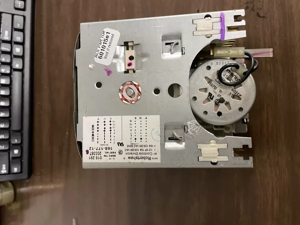  168 177 12 203387 Washer Robertshaw Timer AZ79677 | Wm1998