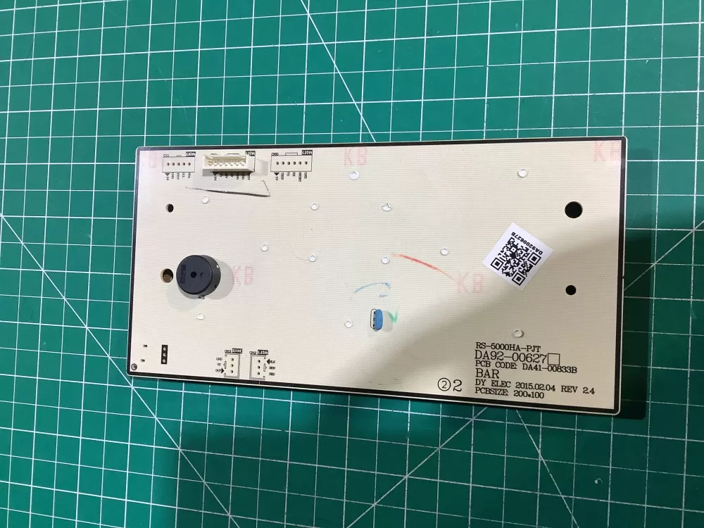 Samsung DA92 00627B Refrigerator Control Board Dispenser AZ145359 | NR2433