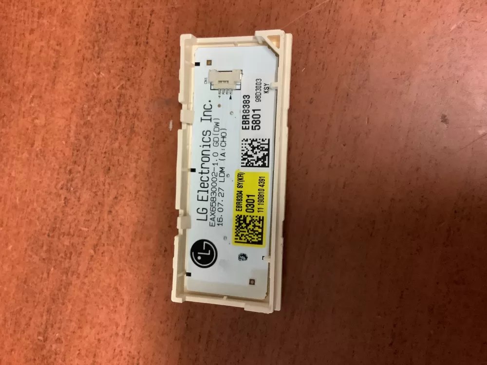 LG EBR83040301 Dishwasher Control Board AZ225109 | BG324