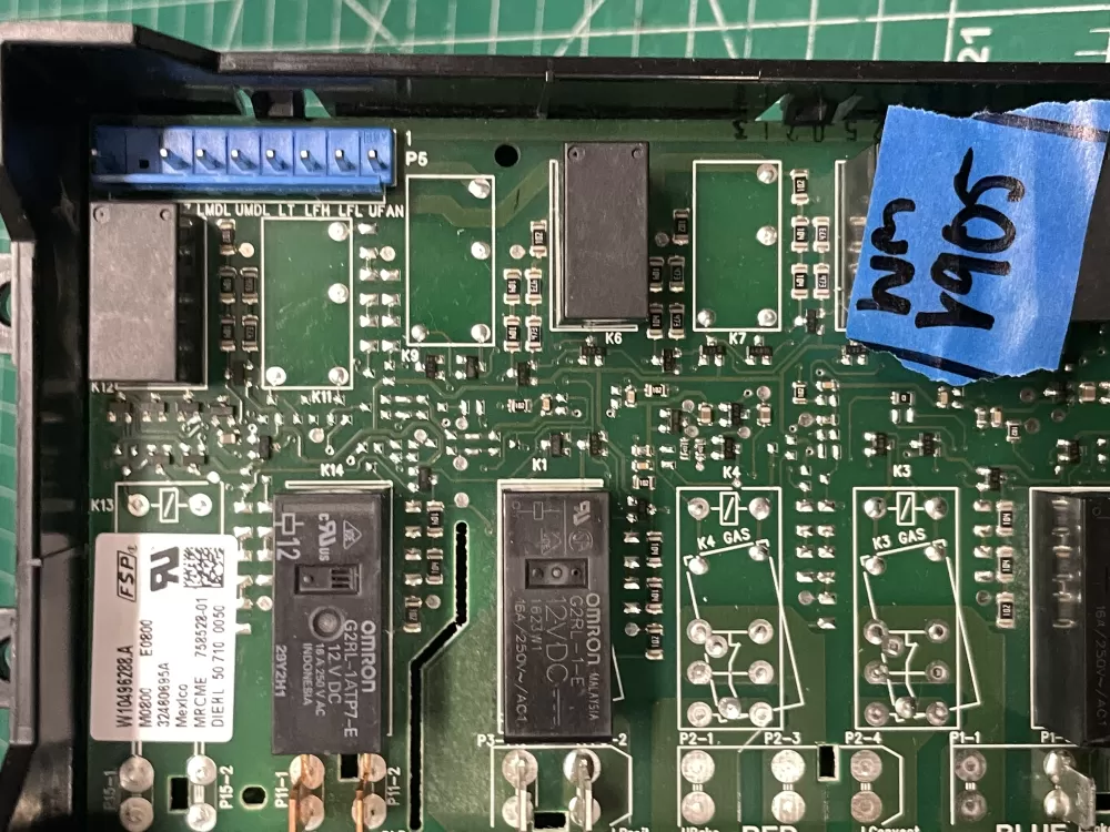 Whirlpool Maytag W10496288 Oven Control Board AZ204432 | Wmv905