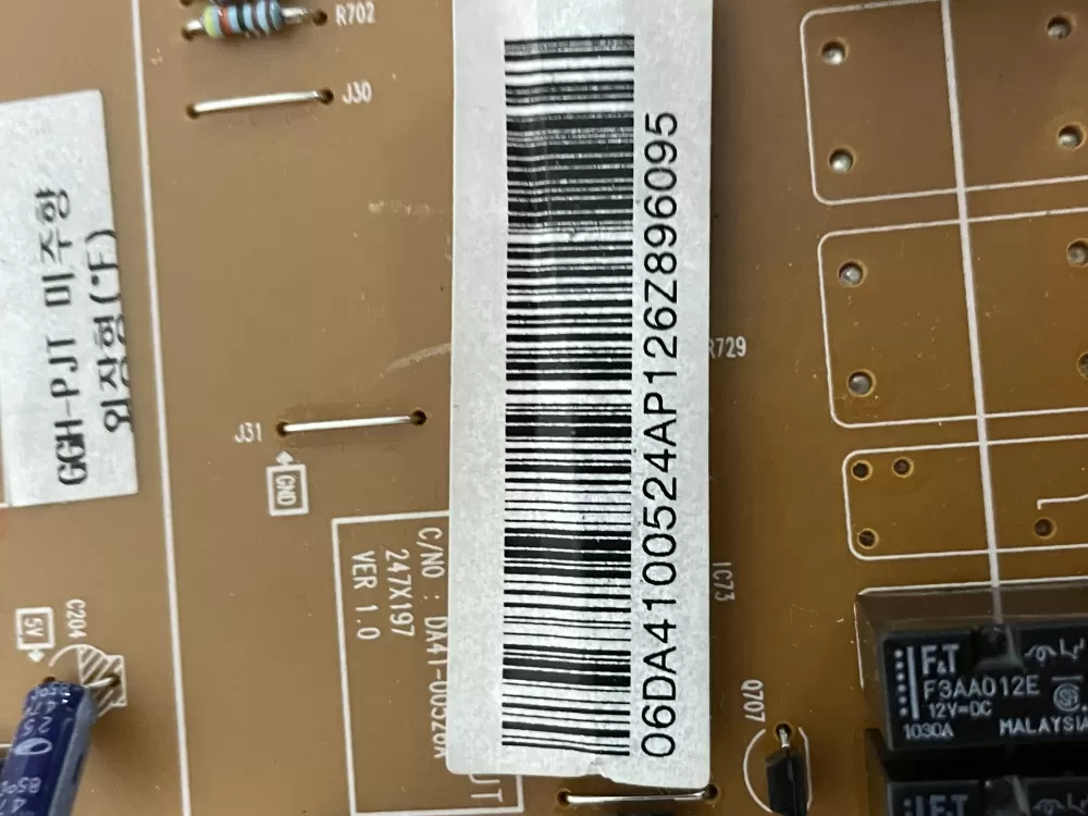 Samsung DA41-00524A DA41-00526A Refrigerator Control Board AZ30384 | WM331