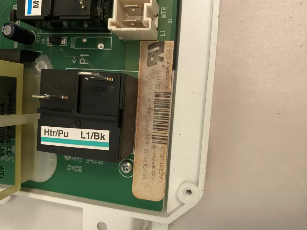 Maytag 6 3719670 Dryer Control Board AZ106675 | BK505
