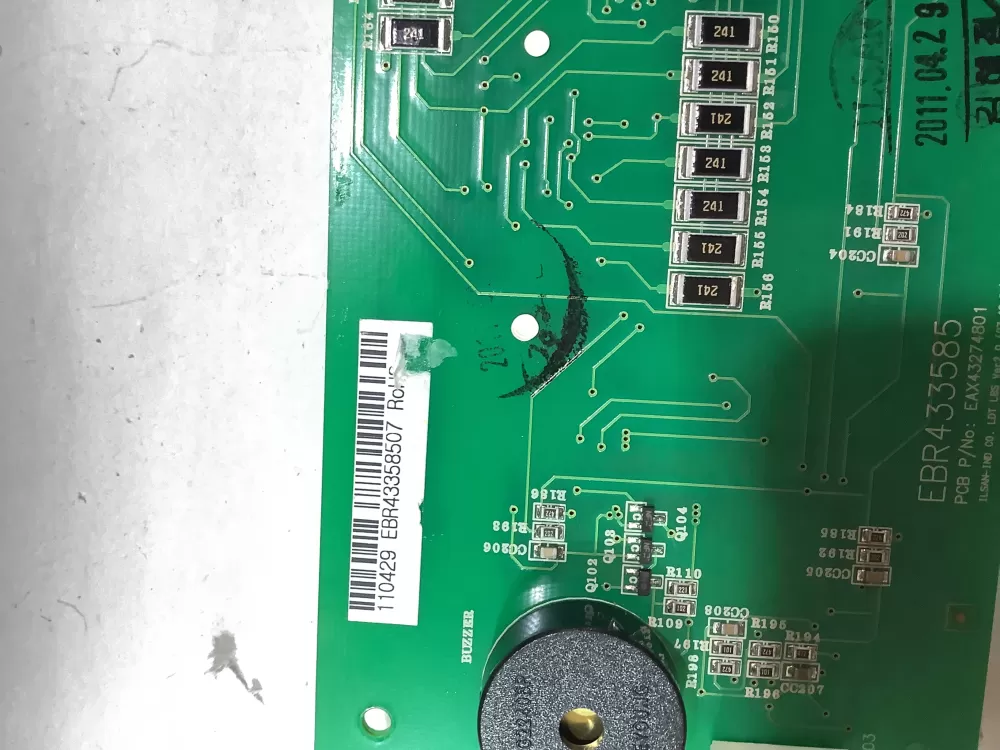 LG AP5192824 EBR43358507 Refrigerator Dispenser Control Board AZ142471 | ZC2397