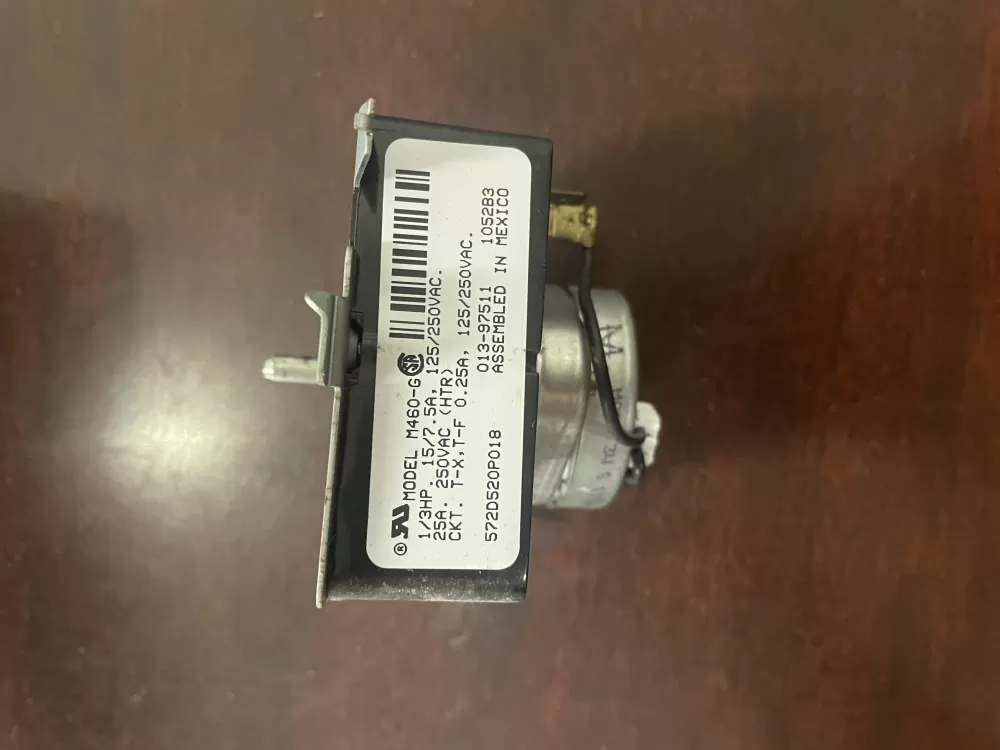 GE 572D520P018 M460-G 175D2308P009 WE4M188 Dryer Timer