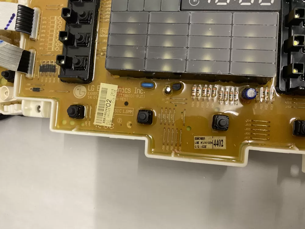 LG EBR78534402 Washer Display Power Control Board Assembly AZ221864 | BKV971