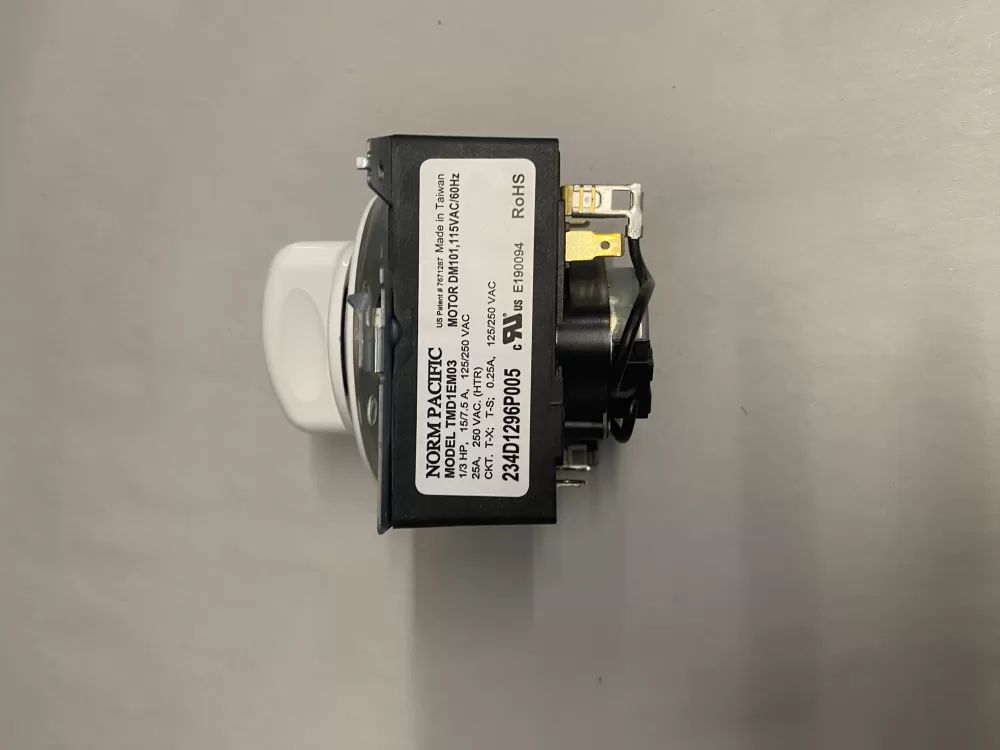 Hotpoint  General Electric AP5780508 WE4M364 WE4M533 PS8690648 234D1296P005 Dryer Timer