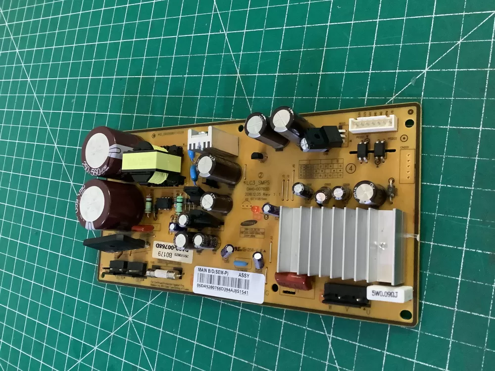 Samsung DA92-00768D Refrigerator Control Board Inverter