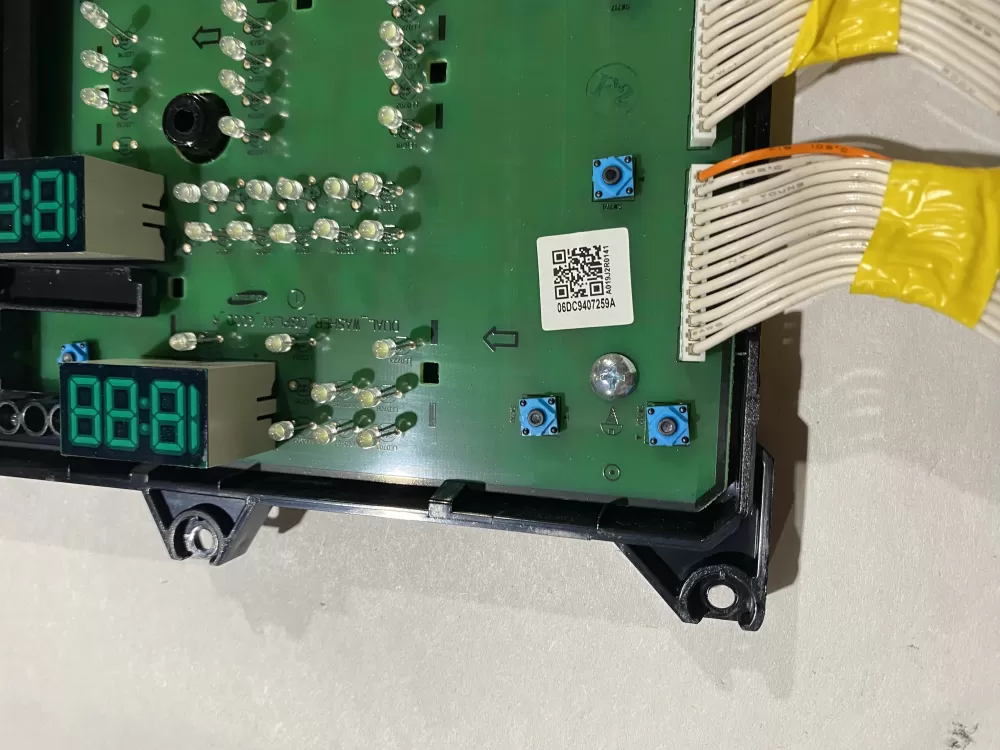 Samsung DC94-07259A Dual Washer Display Control Board AZ149851 | BK2495