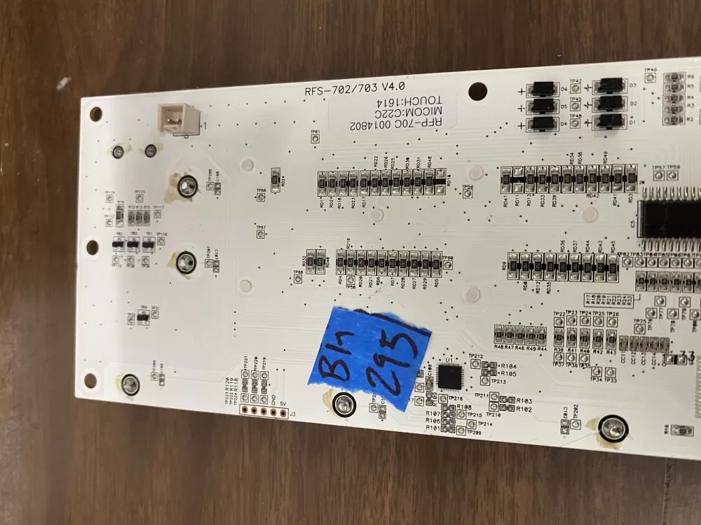 BOSH REFRIGERATOR CONTROL BOARD RFS-702/703 0014802 RPFP-70C AZ28117 | BK295