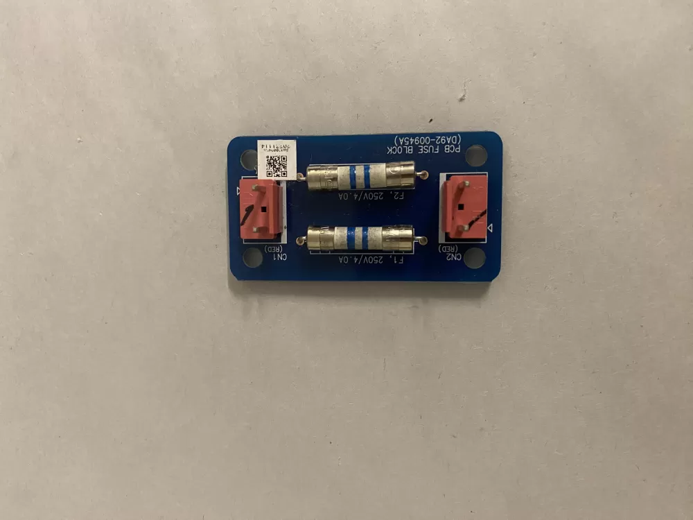 Samsung 111202 DA92-00945A PS12591264 Refrigerator Control Board Fuse Block