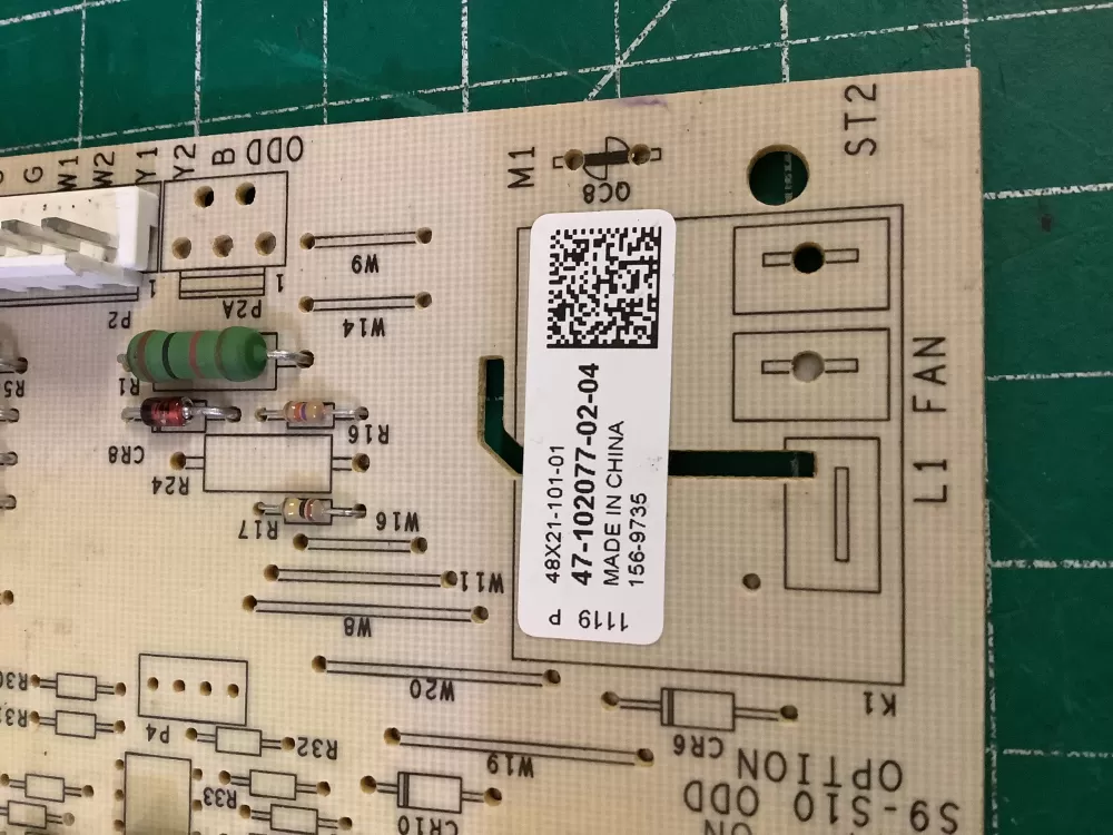 Rheem Air Handler Control Board 47-102077-02-04 156-9735 AZ185194 | NR2719