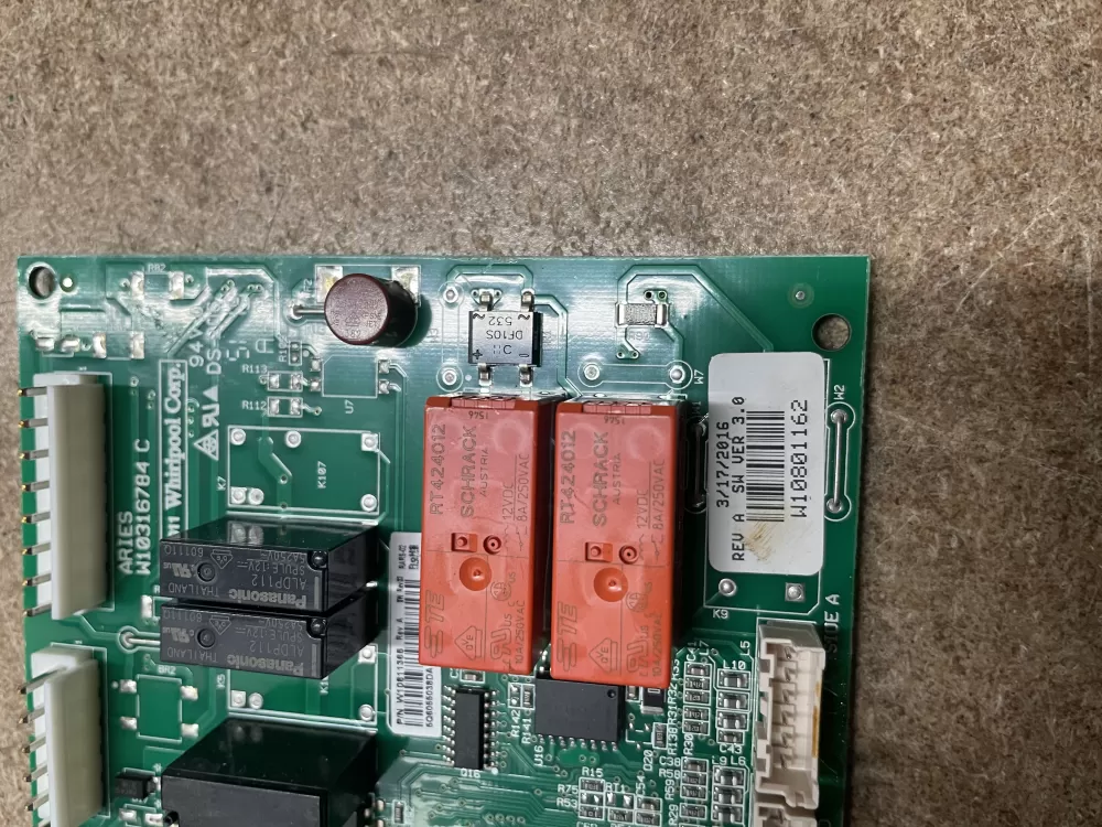 Whirlpool KitchenAid AP6023728 Refrigerator Control Board AZ3824 | KM1426