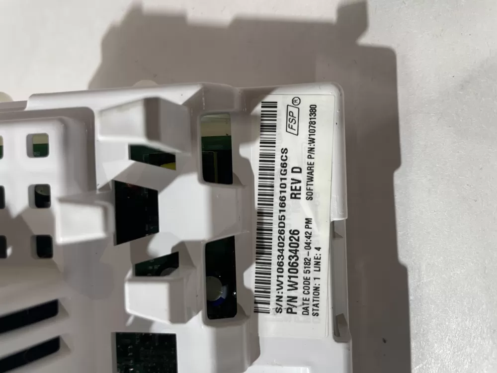 Whirlpool AP5951723 W10634026 PS10056798 Washer Control Board AZ200402 | Wm2141