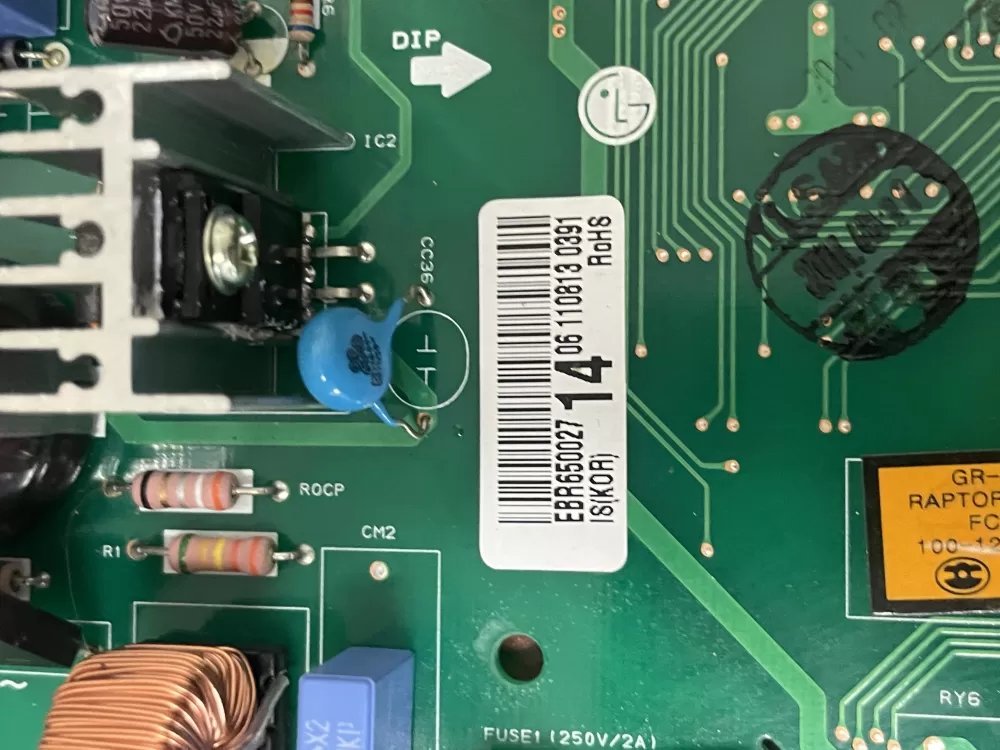 LG Kenmore EBR65002714 Refrigerator Control Board AZ52370 | Wm1899