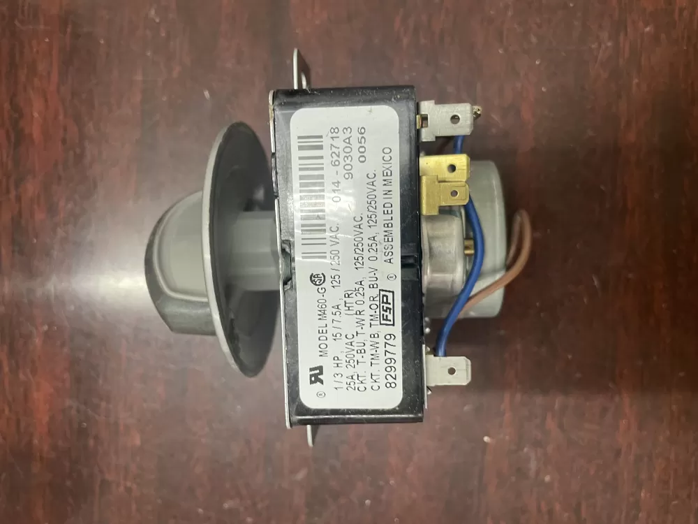 Whirlpool  Maytag  Kenmore  Amana AP6012587 8299779 8299779R WP8299779 PS11745797 Dryer Timer