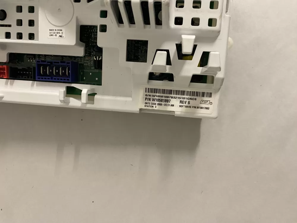 Whirlpool AP5803401 W10581897 PS8768789 Washer Control Board AZ209273 | BK566