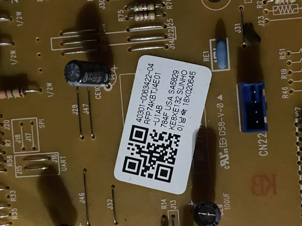 Kenmore 40301 0063422 Refrigerator Control Board AZ38235 | Wm513