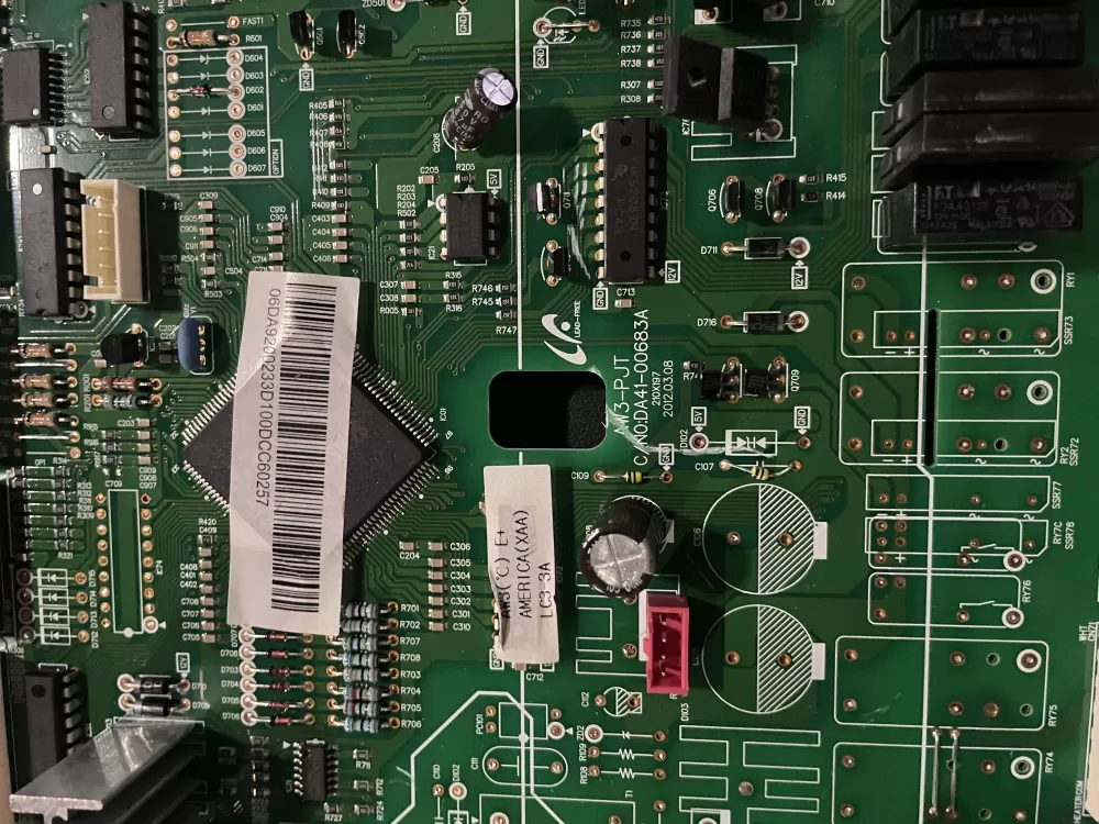 Samsung DA92-00233D Refrigerator Control Board AZ27125 | KM171