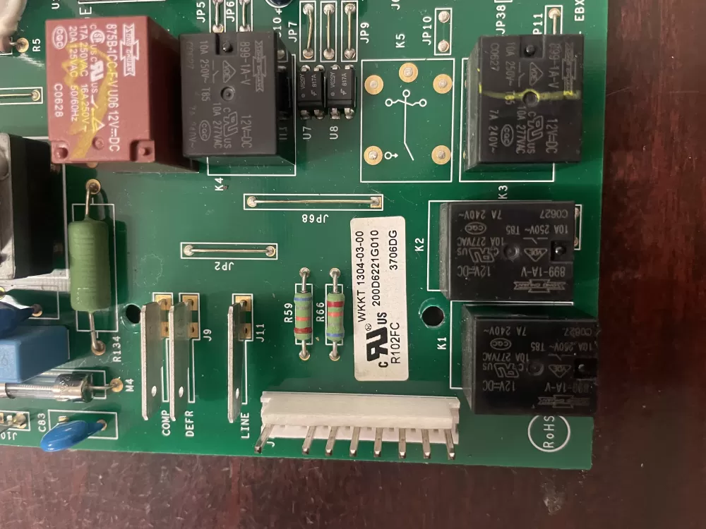 GE 200D6221G010 WR55X10552 Refrigerator Control Board AZ41667 | KM1726