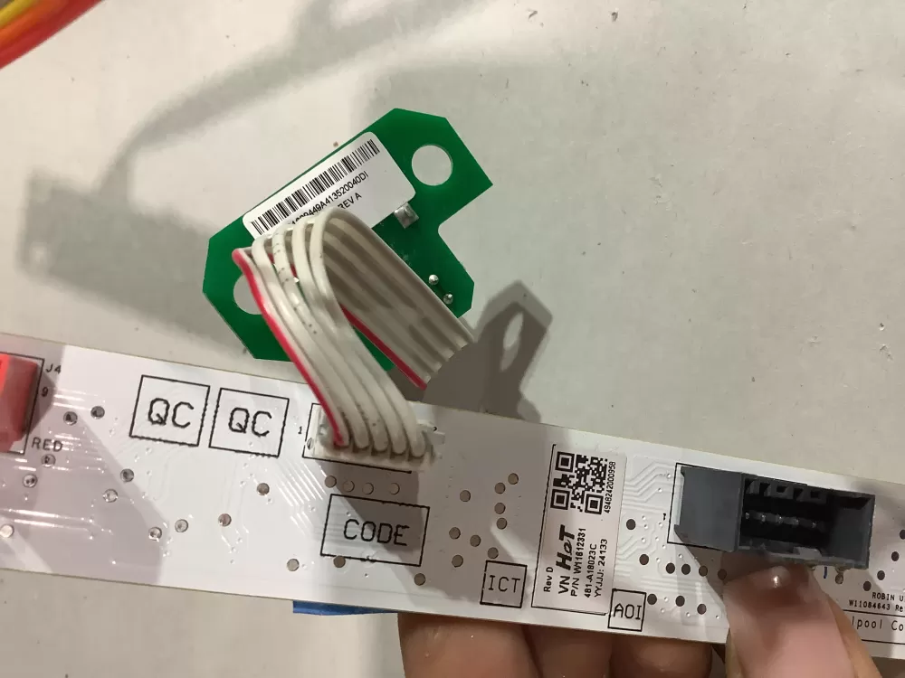 Whirlpool W11612331 Washer Touch Sensor Control Board AZ183589 | ZC2705
