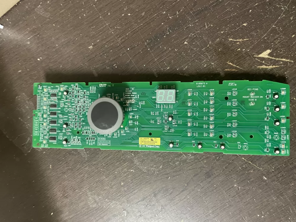 Kenmore 8564396 8564400 WP8564396 Dryer Control Board