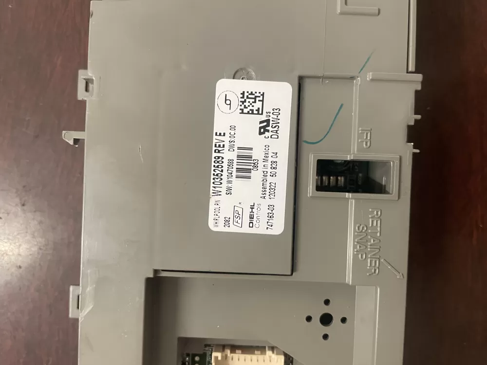 Maytag AP5607137 W10352589 W10486463 Dishwasher Control Board AZ37107 | KM91