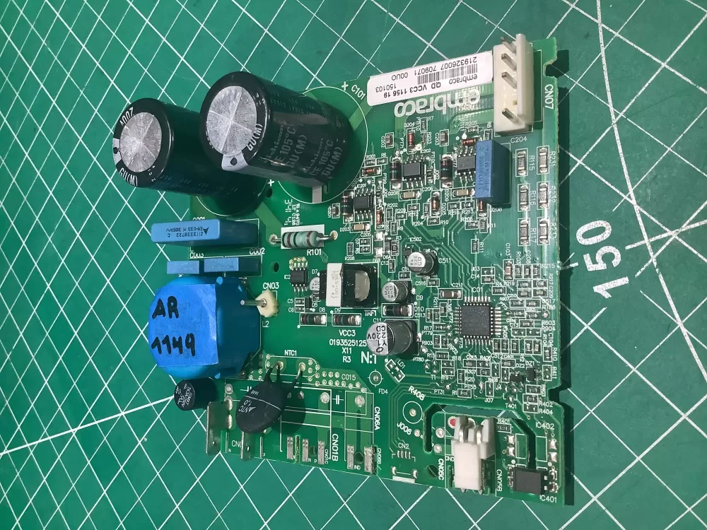 Kenmore Whirlpool Maytag Jenn-Air WPW10154805 AP6015864 W10154805 519306007 4441189 PS11749145 Refrigerator Inverter Control Board