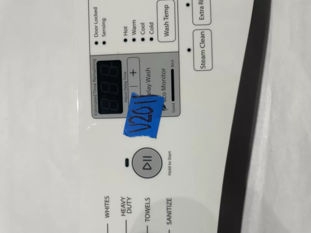 Whirlpool W10750477 Washer Control Board Interface Panel AZ187030 | KMV201