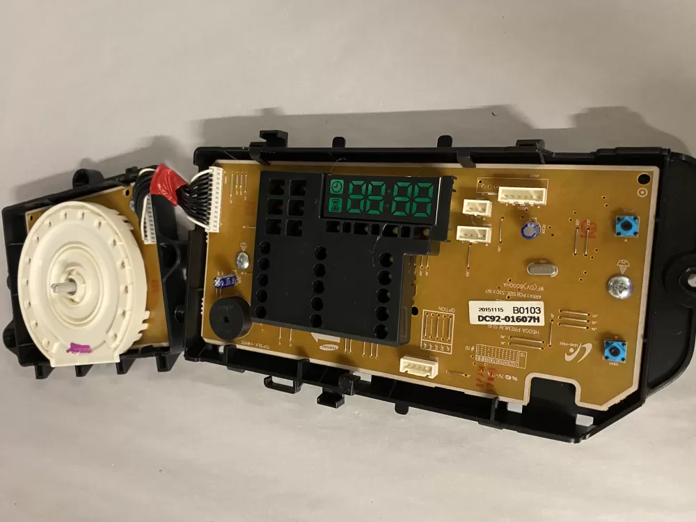 Samsung DC92-01607H DC9201607H Dryer Control Board Interface