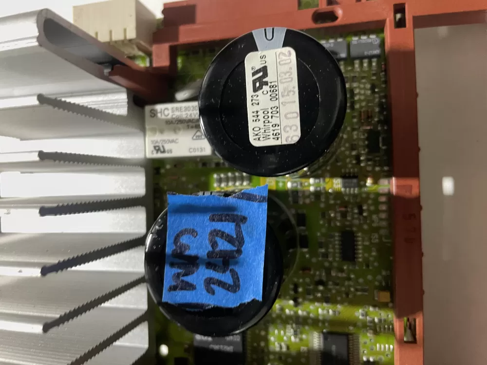 Whirlpool 4619 703 00681 Washer Control Board Wd 12416 AZ201692 | Wm2421