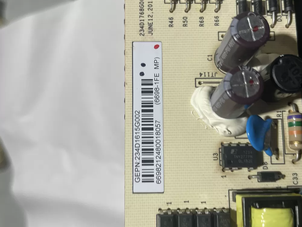 GE WE04X20528 WE04X20388 234D1615G002 Dryer Control Board AZ141222 | Wmv107