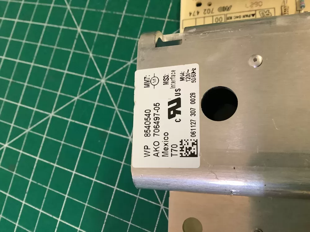 Whirlpool Kenmore WPW10163007 8540540 Washer Control Board AZ197998 | NR2764