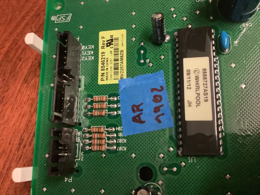 Whirlpool Kenmore WP8546219 3980062 A Dryer Control Board AZ195730 | AR1902