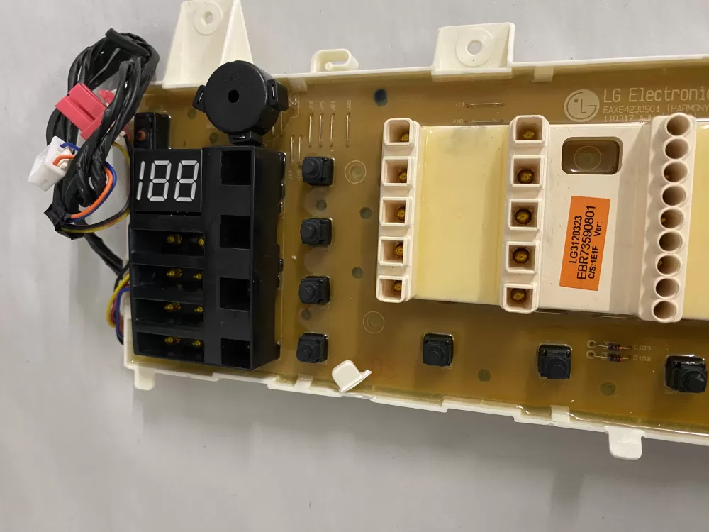 LG EBR73590801 Dryer Control Board AZ202511 | BKV900