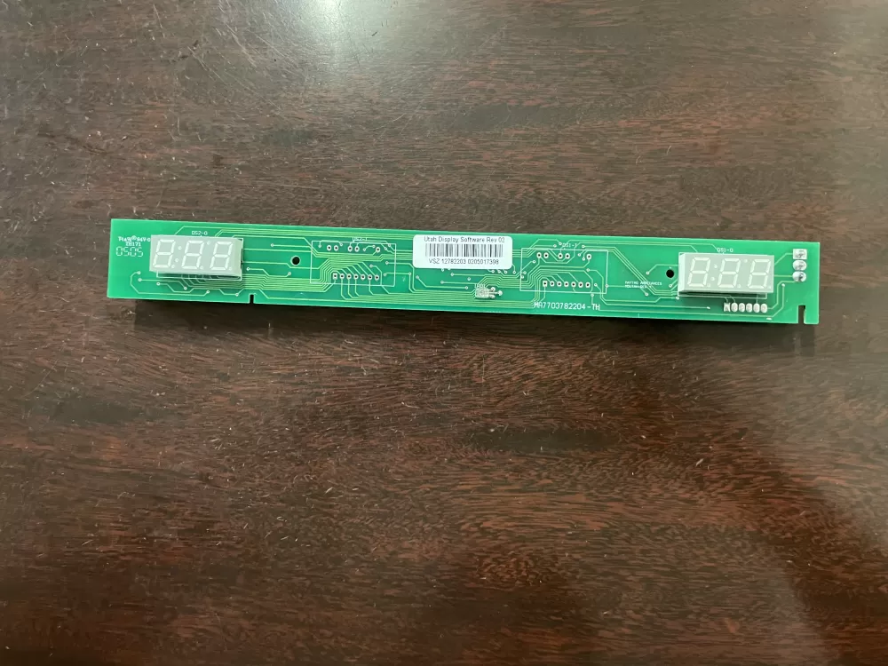 Whirlpool  Maytag  KitchenAid  Jenn-Air  Admiral  Dacor  Kenmore WPW10207861  AP6017093  W10207861  12782203  12782203SP  12782205  12782205SP  1468995  67005397  67005400  8208269  047010927  PS11750388 Refrigerator Control Board