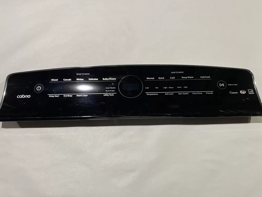 Whirlpool W10596697 W10870766 W11189143 W11089547 PS12074542 Washer Control Panel