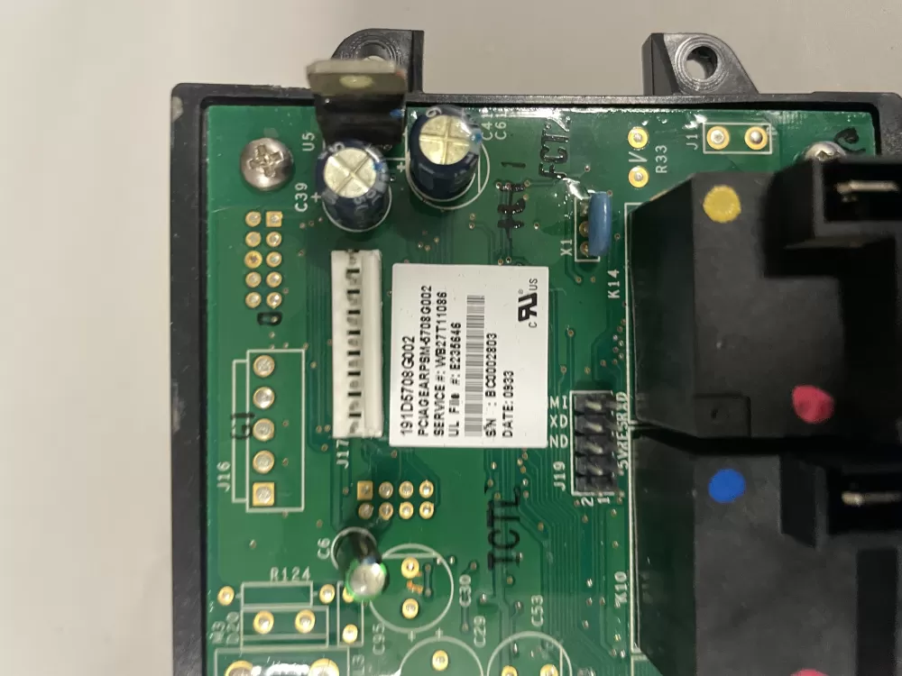 GE WB27T11086 191D5708G002 Range Relay Control Board AZ228450 | Wm148